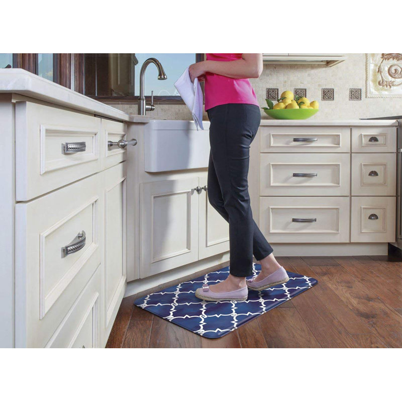 Tapis de cuisine anti-fatigue comfort quadrilobe Luka