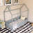 Wood Bed House Bed Frame With Fence-207616652-207616654
