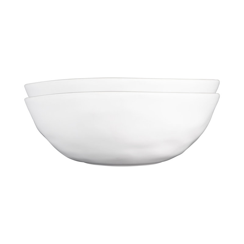 Bol rond en mélamine 9 po Tenaya, Blanc