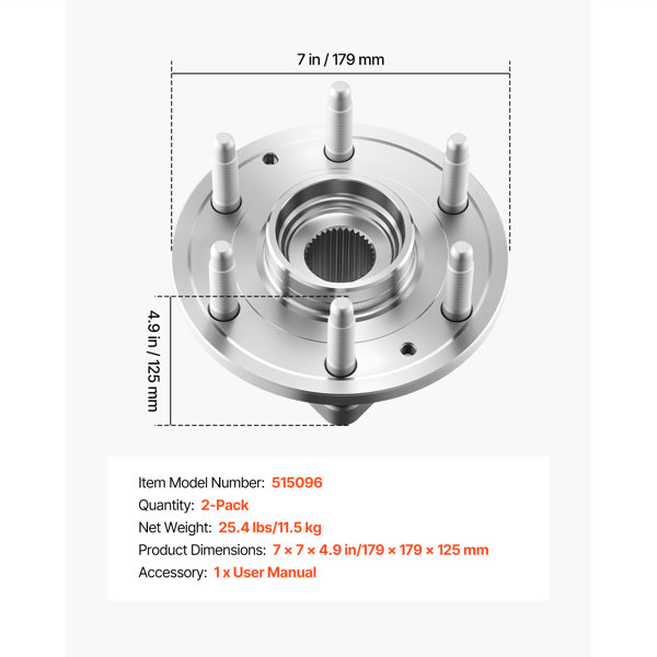 Dimensions du produit