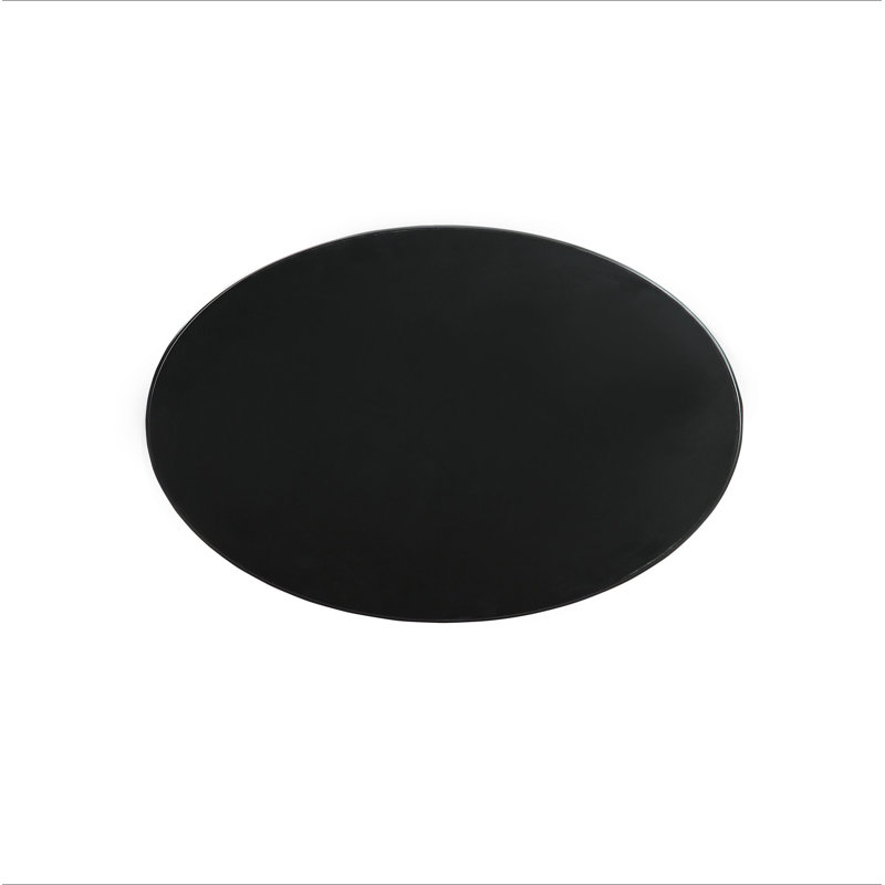 Black End Table with 1-Drawer