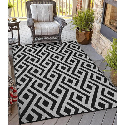 Waterproof Outdoor Plastic Straw Rug Camping Rug, Reversible Picnic Mat Outside Carpet