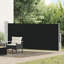 Hanwell Manual Retraction Side Awning in Anthracite-8781534