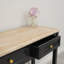 99.5cm Solid Wood Top Console Table