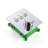 Fontana Voghera Ceiling Mount Chrome Rainfall Shower System with Handheld Shower and 3 Body Jets