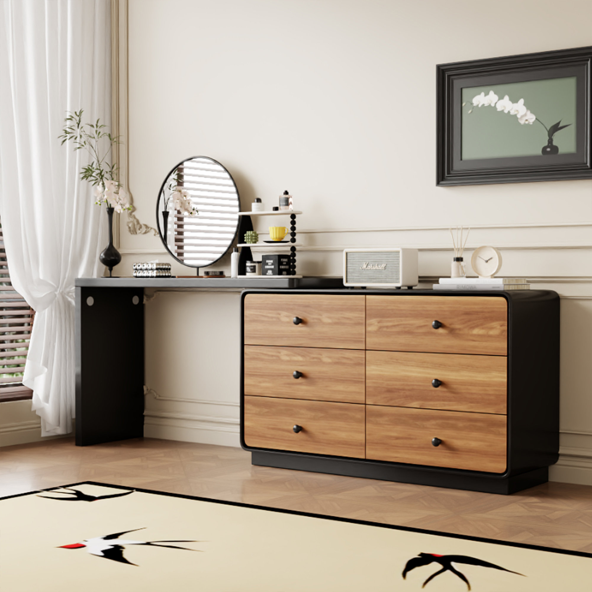 Hokku Designs Youssef 47.2'' W LShaped Writing Desk Wayfair