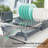 Adjustable Stainless Steel Dish Drying Rack With Cutlery Holder For Kitchen Countertops-109624331
