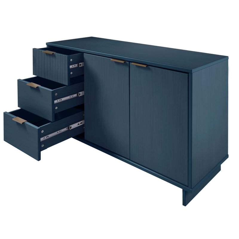 Buffet 55 po Granville, Bleu très foncé
