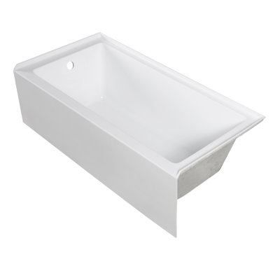 Ursula 60'' x 32'' Alcove / Tile In Acrylic Bathtub