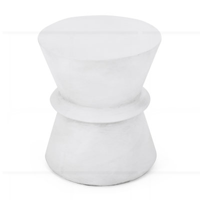 Table d'appoint d'extérieur en béton léger