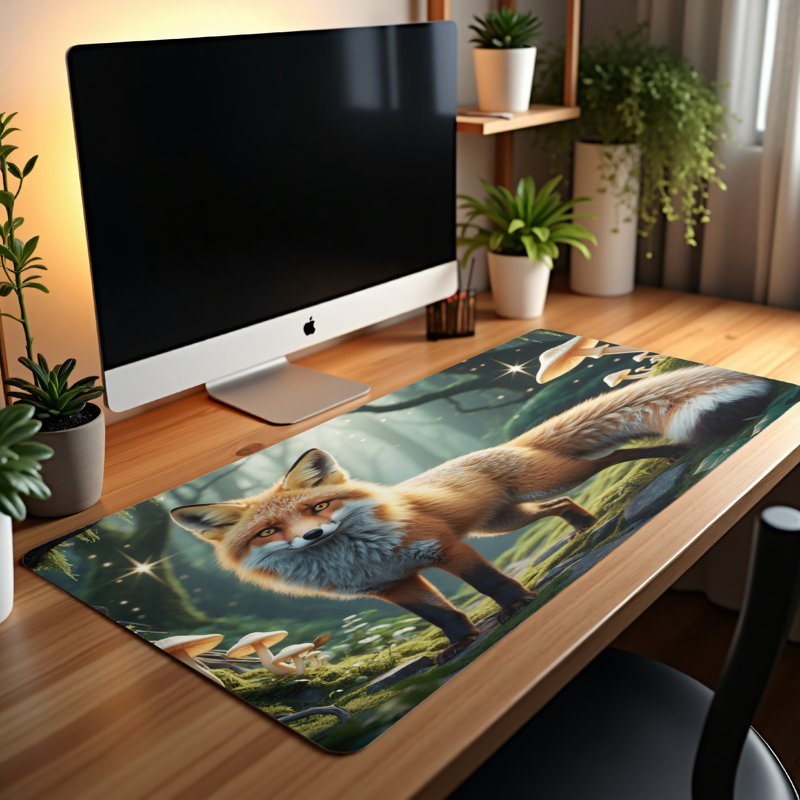 Polyester Desk Pad, 23.6x13.8