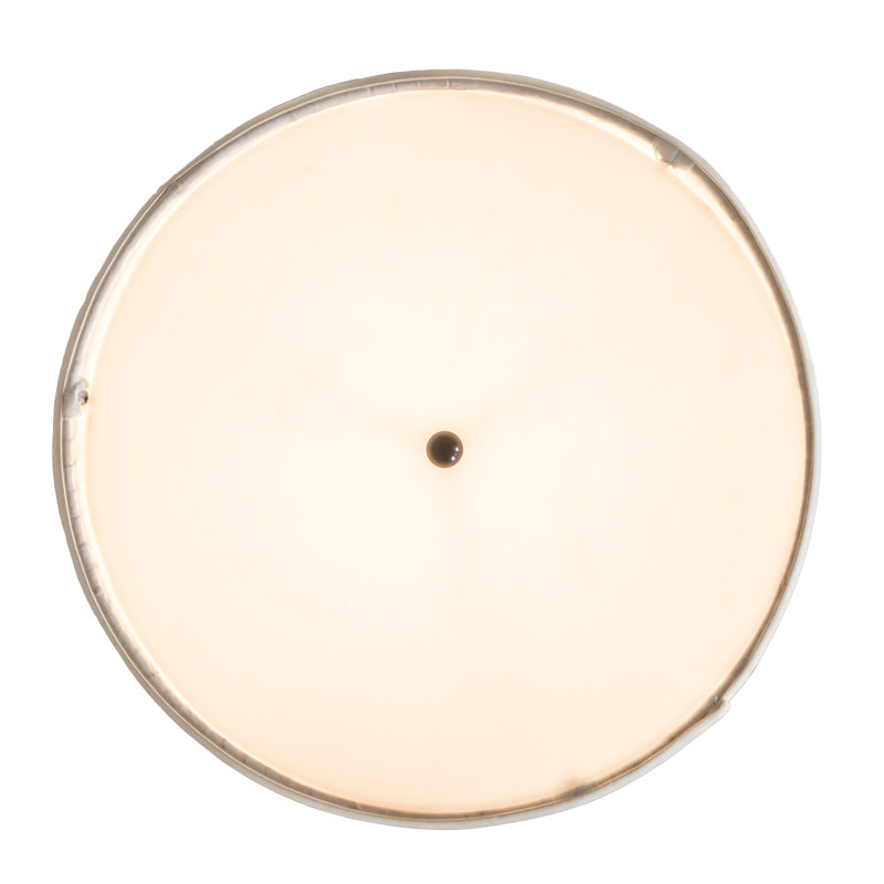 15" Wide Channell Tapered & Pleated Pendant