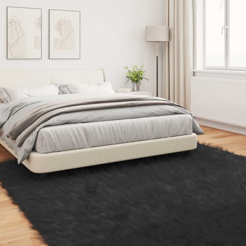 Solid Colour Standard Area Rug, Square 200cm