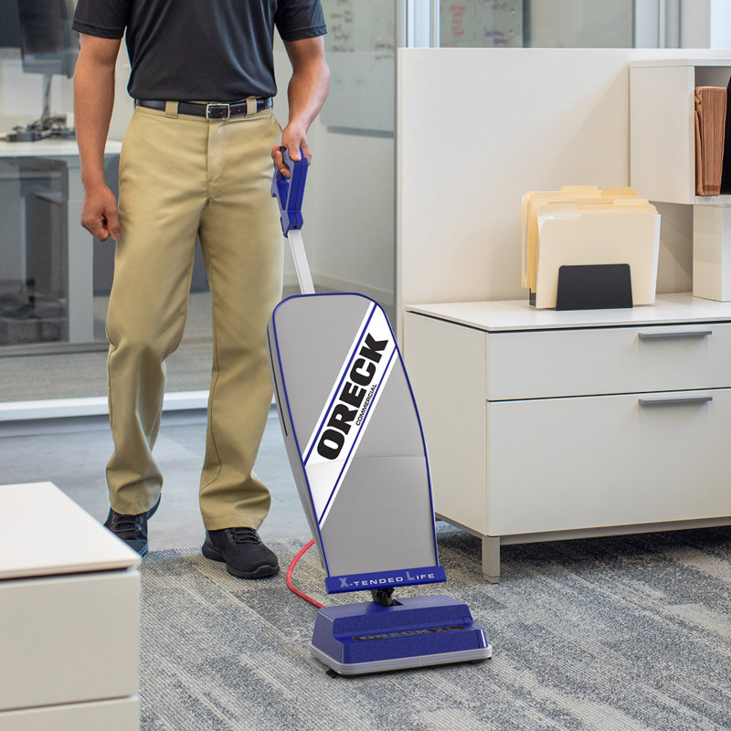Oreck Blue and Gray Commercial Upright Vacuum Cleaner