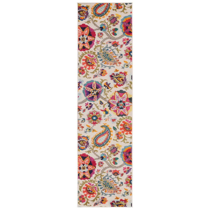 Dyson Floral Area Rug, Runner 66 x 183cm