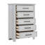 Commode 5 tiroirs Overcast Grey