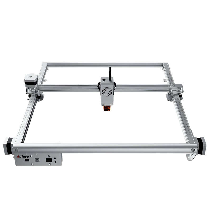 Aufero Laser 2 10W Diode Laser Cutter and Engraver Machine - 15.35 x 15.35 Inch Engraving Area - Built-In Air Assist Nozzle & 10-Minute Setup - For Wood, Acrylic, and Metal