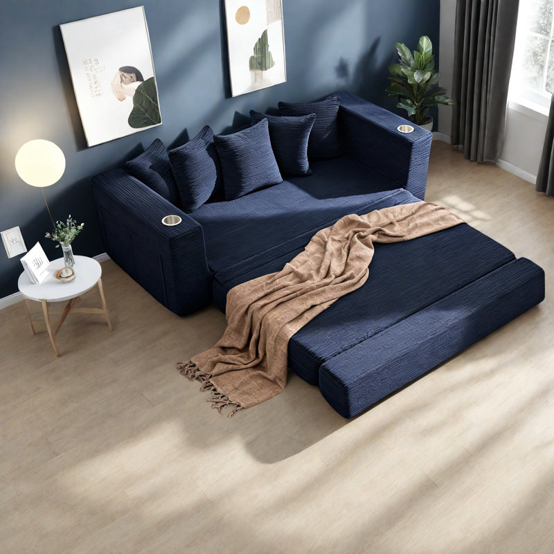 Lits en mousse modernes peu encombrants avec rangement pour la maison