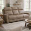 3 Seater Reclining Leather Sofa-126210732