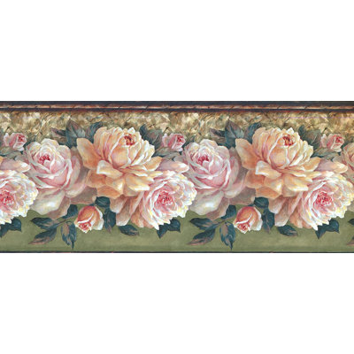 Bordure de papier peint L 15 pi x l 10,25 po