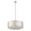 Lustre cylindrique 24 lumières 6 pouces Capiz-387500316