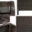 Darla All-Weather Wicker/Metal Swing Top Hideaway Outdoor Trash Can-103764164-103764167