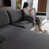 Dark Gray Polyester Blend