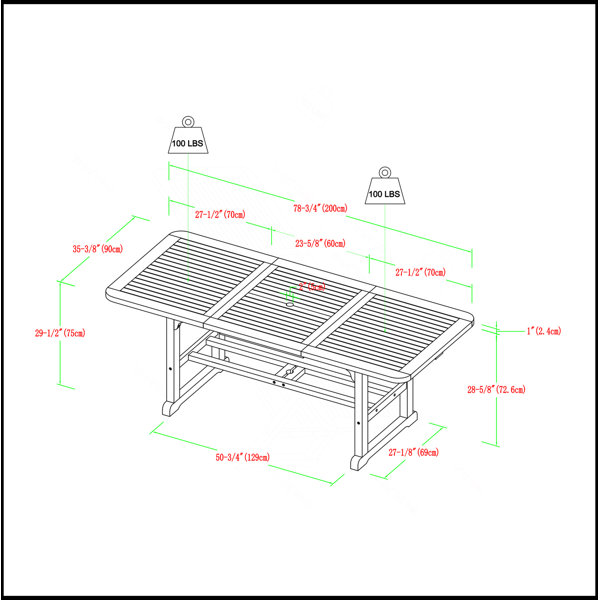 Dimensions du produit