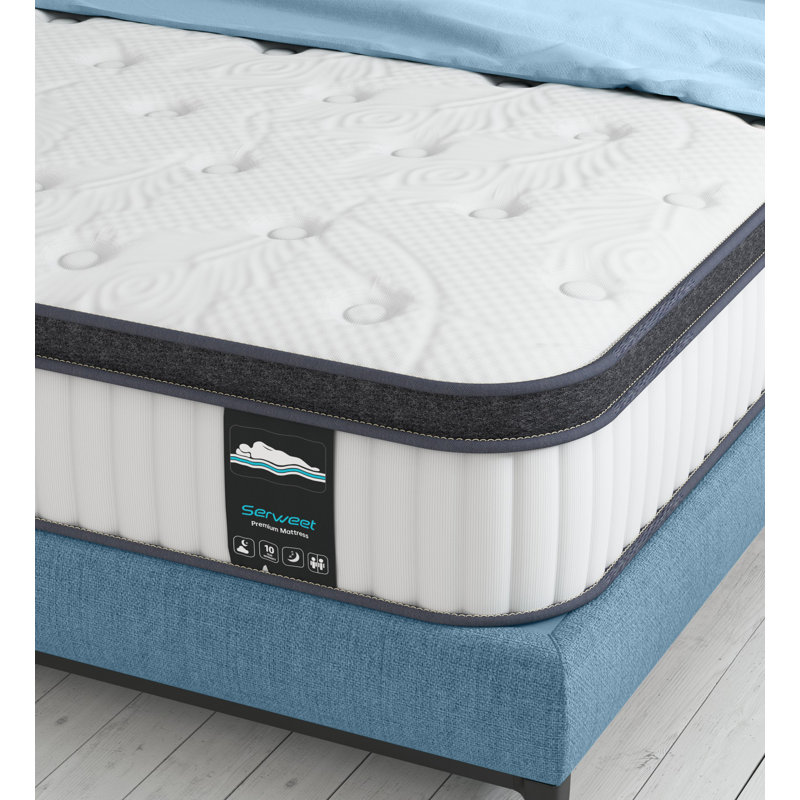 Matelas ferme en mousse à mémoire de forme de 10 pouces Serweet, Simple