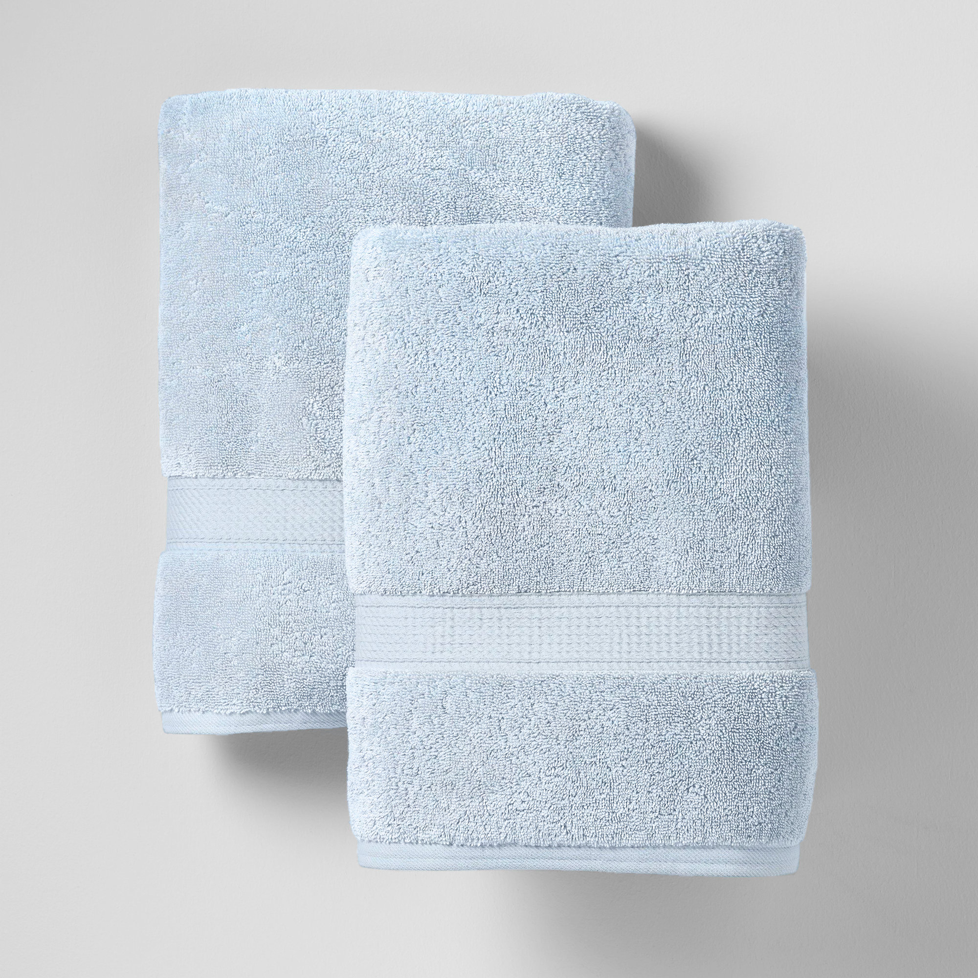 Payten Classic Certified Egyptian Cotton Bath Towel, Pale Blue