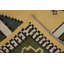 Tapis géométrique en laine Kilim