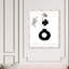«Black and White Flower in a Vase» par Joss & Main - reproduction de cadre photo-68916425-68916430