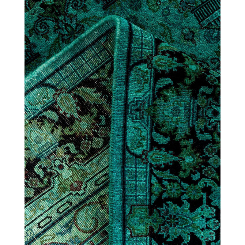 Fine Vibrance One-of-a-Kind 3' 2" X 5' 4" Hand Knotted Area Rug