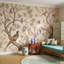 Décoration murale amovible à motif floral branches de cerisier en fleurs-778255724-778255730