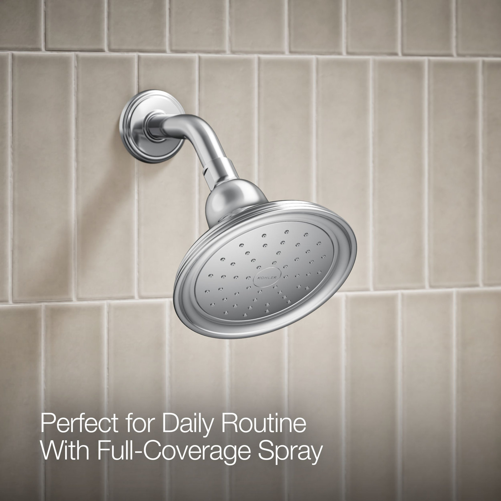 Devonshire Rite-Temp 1.75 GPM Shower Faucet, Polished Chrome