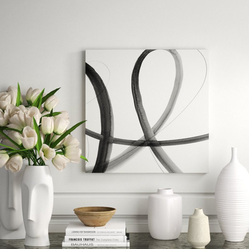 Heartbeat Note I Print by Barclay Butera, 24" H x 24" W, Image Brush Gel