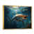 Gold Floater Framed