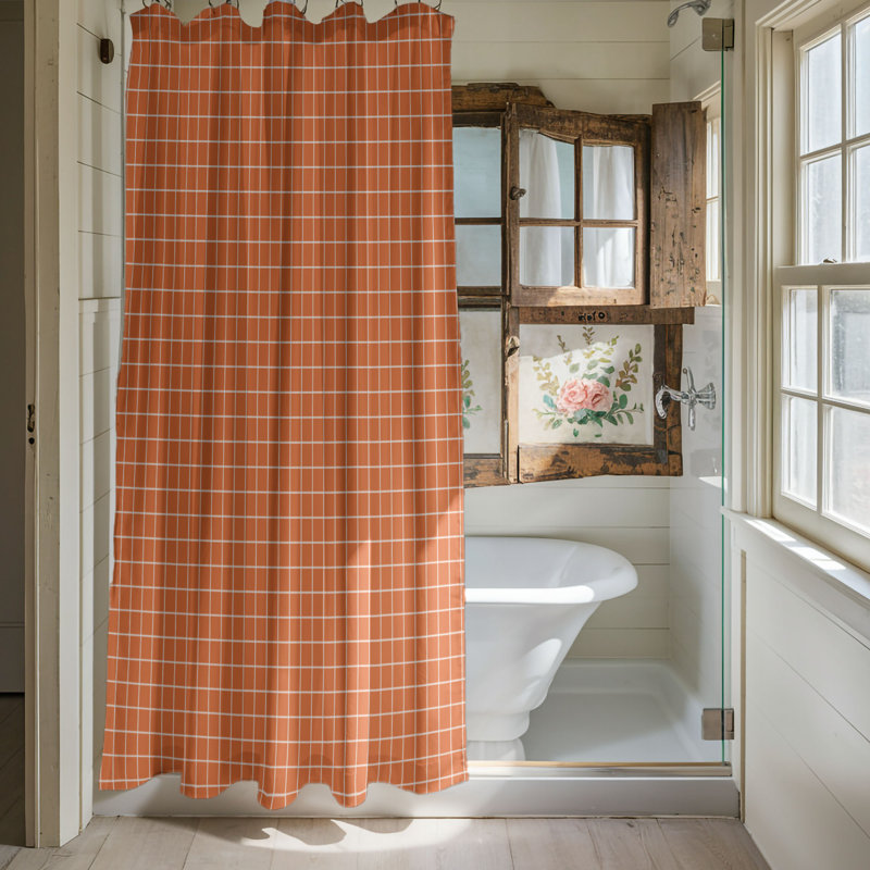 Motif d'automne - Rideau de douche Premium, H 74 po x l 71 po, Fall Motif