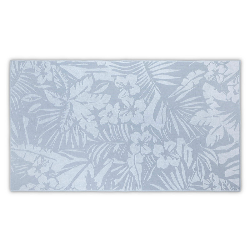 Serviette de plage 100% coton Morones, Bleu
