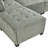 Modular Sectional Sofa U Shaped Modular Couch With Reversible Chaise Modular Sofa Sectional Couch,6- Seat Convertible Sofa,Fit For Living Room-1197697284