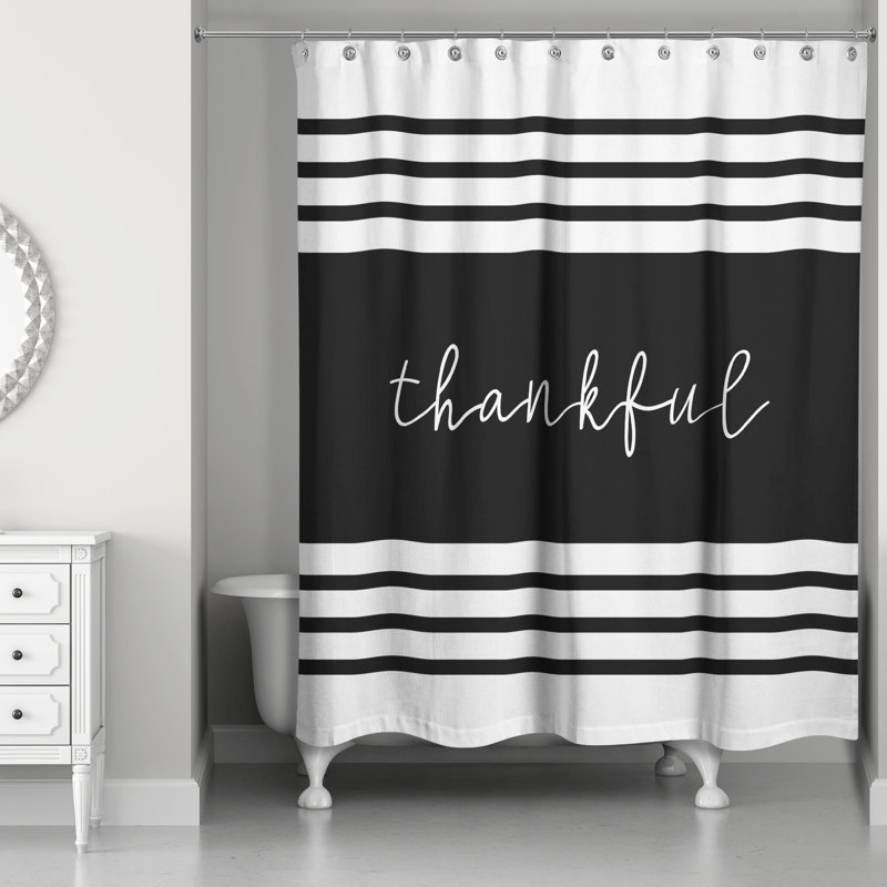 Rideau de douche simple heureusement Mohegan