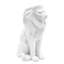 Figurine de lion en polyrésine géométrique Juzefa-1516457282