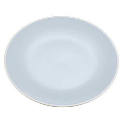 Set of Stoneware Dinner Plates