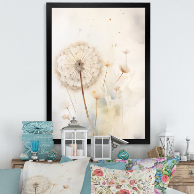 Dandelion Charm in Winter II - Imprimé