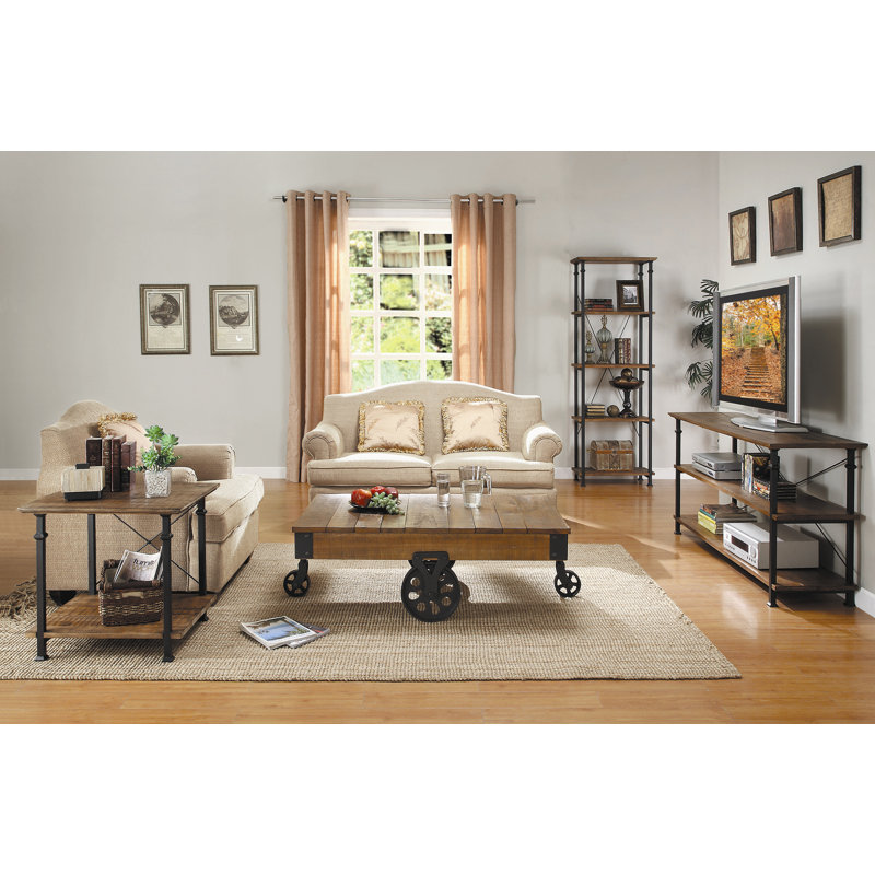 Oliver Solid Wood End Table