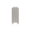 Commode en bois Marila, gris