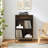 42'' H x 28'' W Wood Standard Bookcase-71529982