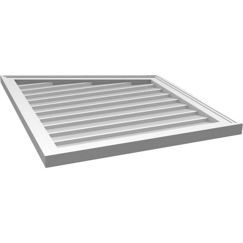 Ventilateur à pignon non-fonctionnel Signature, H 1,5 po x L 34 po x l 26 po