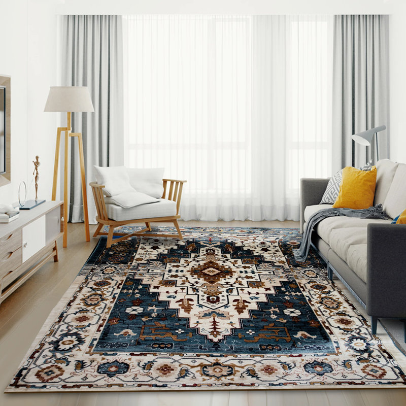 Neymar Abstract Area Rug, Rectangle 80 x 120cm