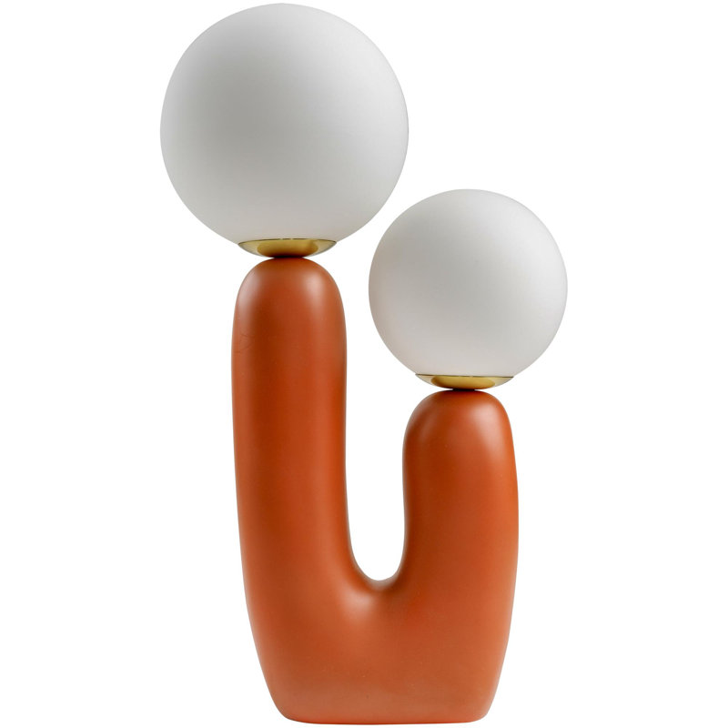 Pimento Resin Novelty Lamp, Brick